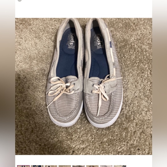 Keds shoe 8.5 silver or gray - Picture 1 of 8
